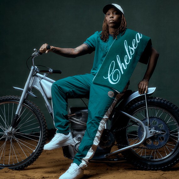 チェルシー スピードウェイ リバーシブル ボンバージャケット - ダーク