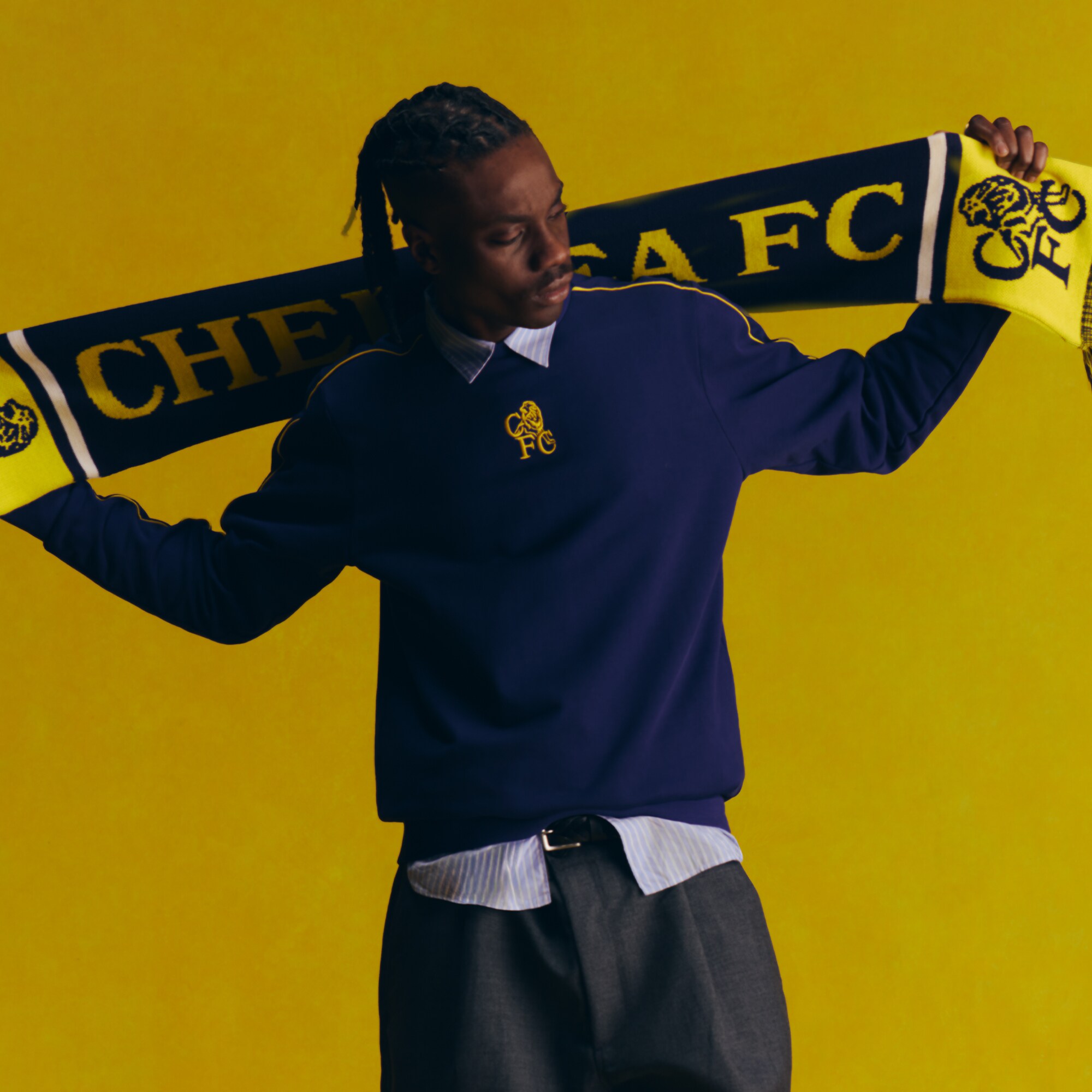 ゆ*う様 アンブロ チェルシー “04/05“ スウェットトレーナー ネイビー umbro チェルシー 05/06 ユニフォーム ホーム 長袖 ジュニア